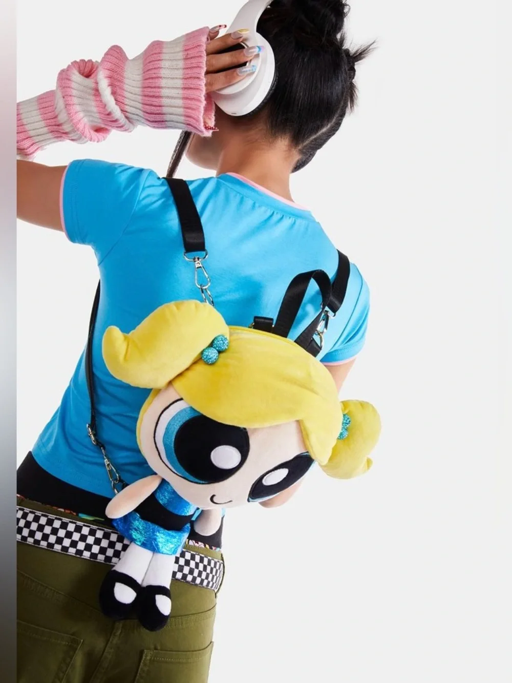 NWT - DOLLS KILL X THE POWERPUFF GIRLS NO TROUBLE BUBBLES BACKPACK - O/S - Picture 8 of 9